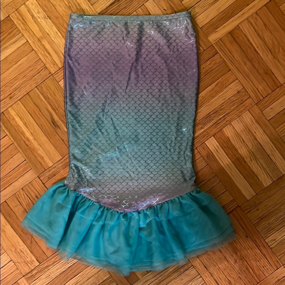 Disney Purple and Blue Mermaid Skirt size 5/6
